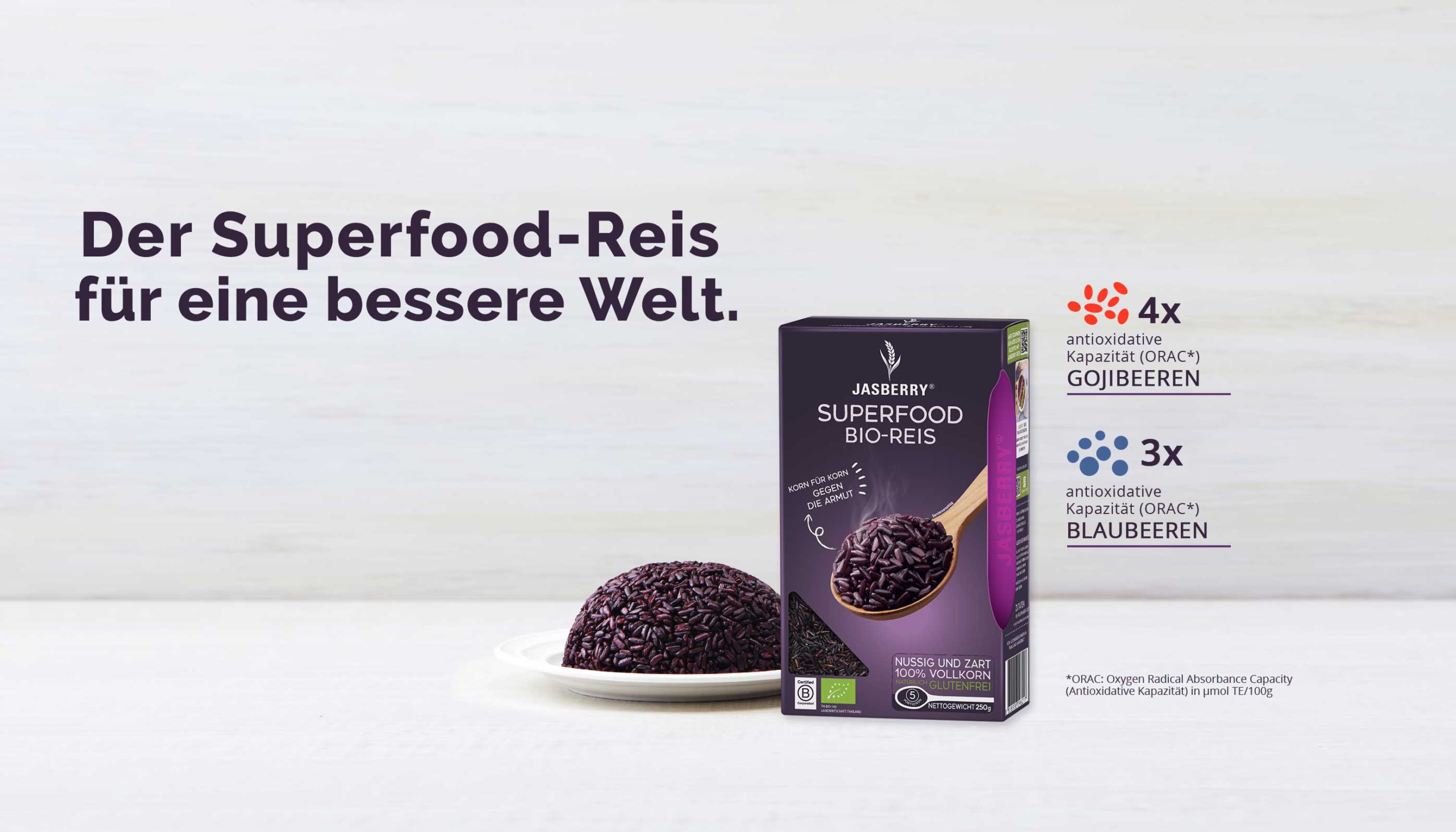Jasberry Superfood Bio Reis